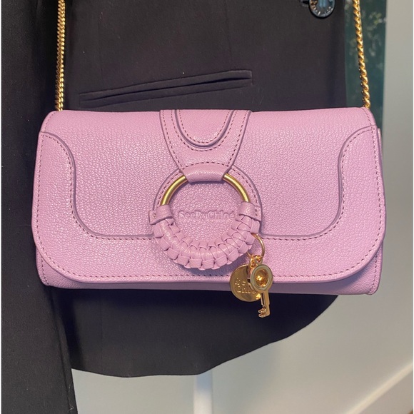 NWT See By Chloé Leather Hana Continental Chain Wallet - Picture 12 of 12